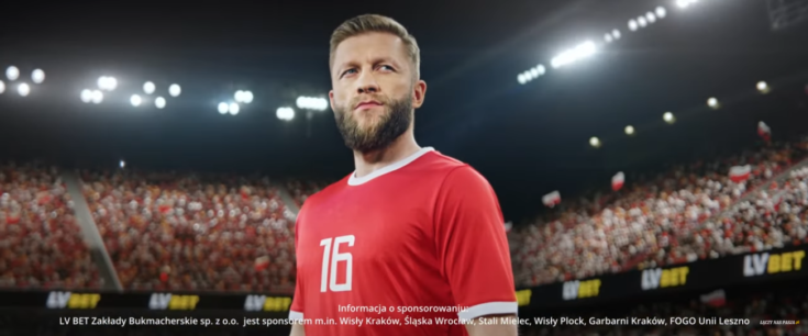 LVBet and Kuba Błaszczykowski-advertising